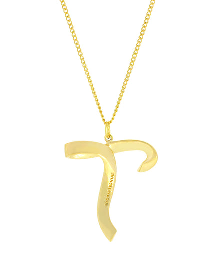 Alphabet T Gold - Chain