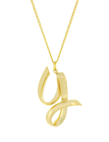 Alphabet Y Gold - Ketting