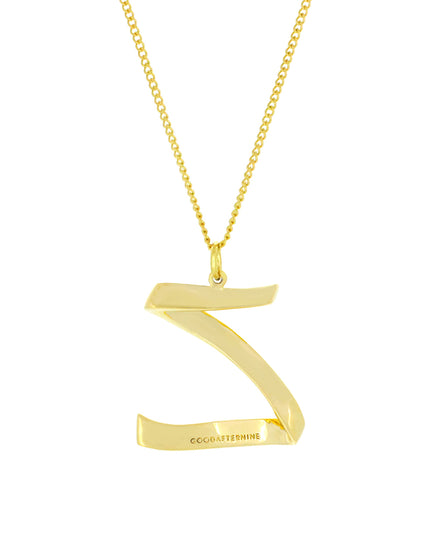 Alphabet Z Gold - Chain