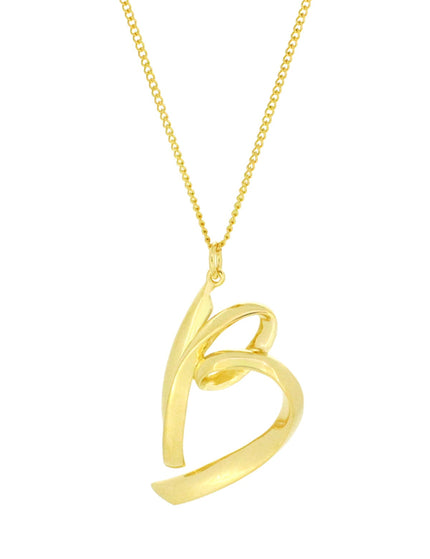 Alphabet B Gold - Ketting - ellemilla