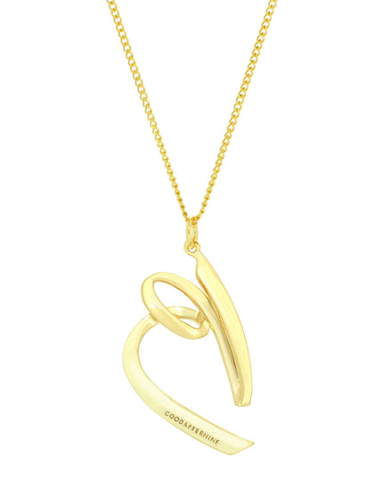 Alphabet B Gold - Ketting - ellemilla