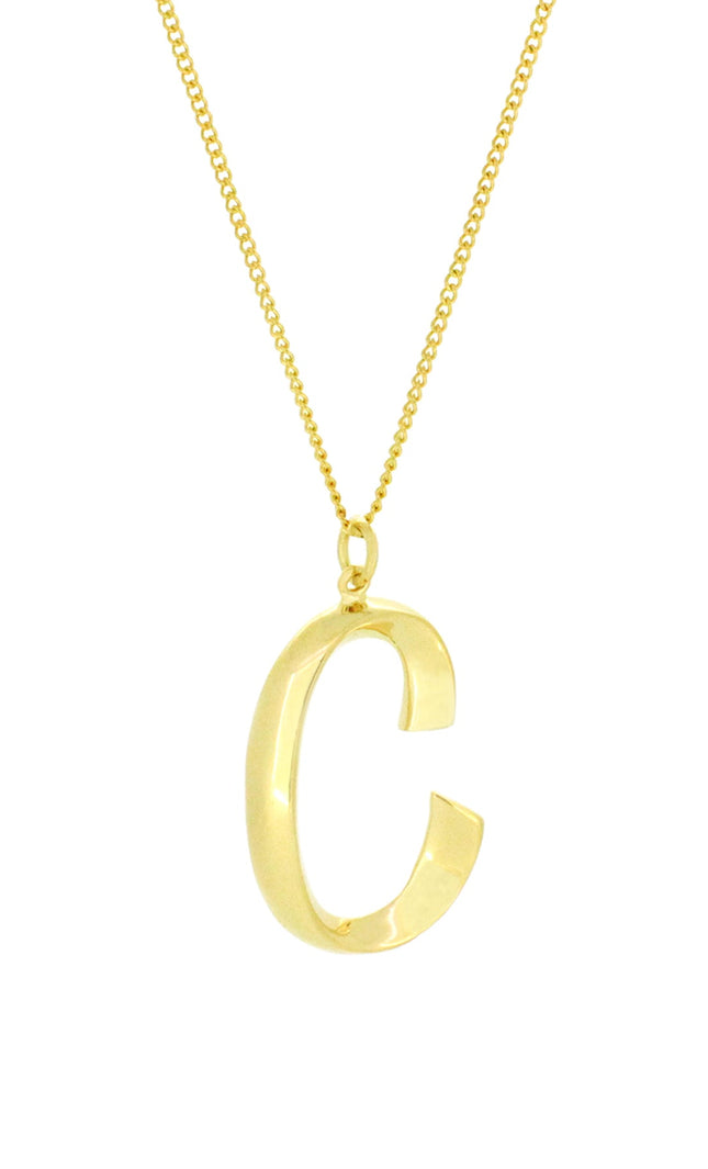 Alphabet C Gold - Ketting - ellemilla