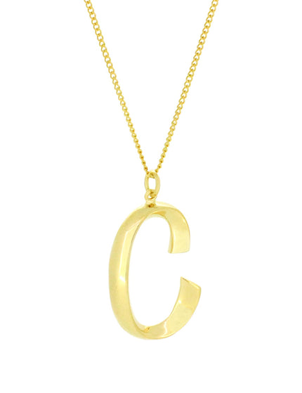Alphabet C Gold - Ketting - ellemilla