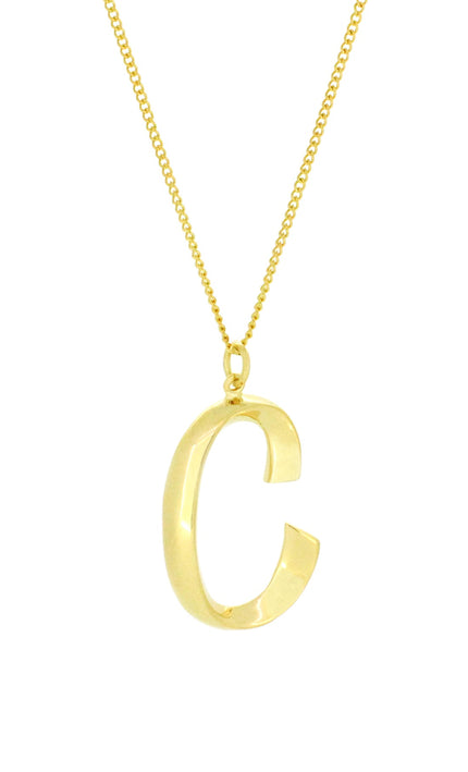 Alphabet C Gold - Ketting - ellemilla