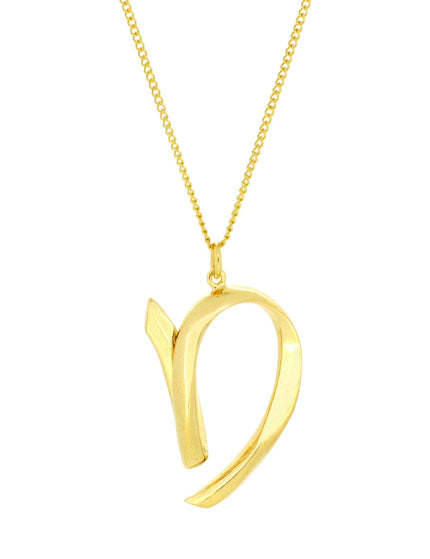Alphabet D Gold - Ketting - ellemilla