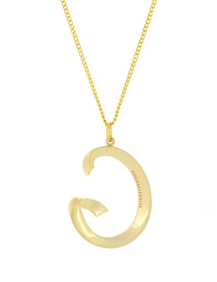 Alphabet G Gold - Ketting - ellemilla