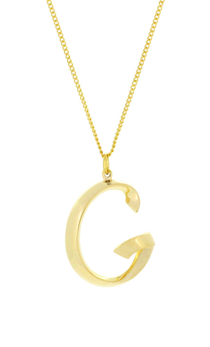 Alphabet G Gold - Ketting - ellemilla