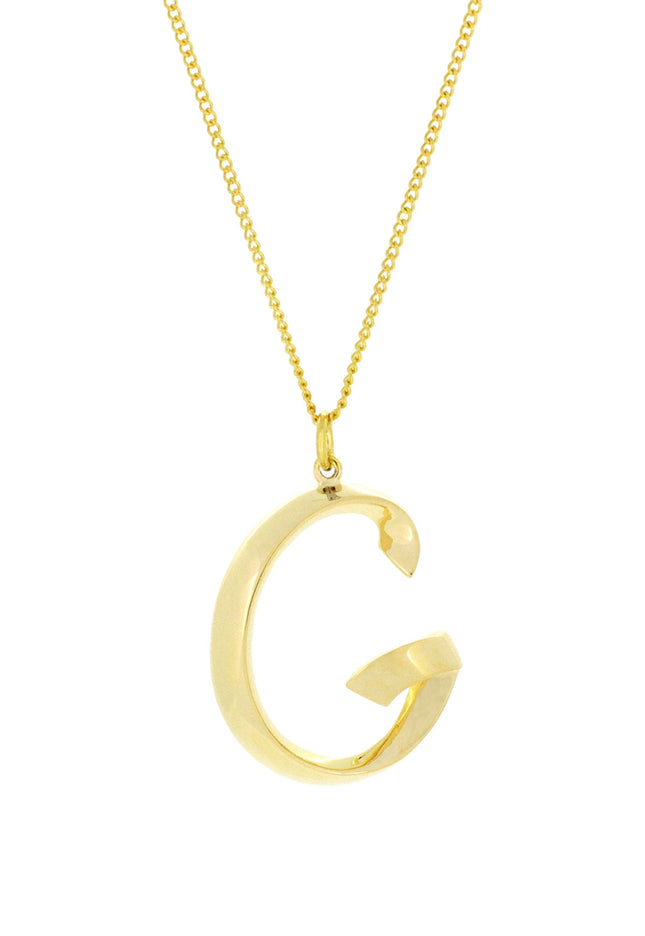 Alphabet G Gold - Ketting - ellemilla