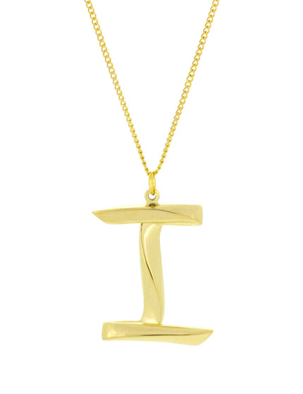 Alphabet I Gold - Ketting - ellemilla