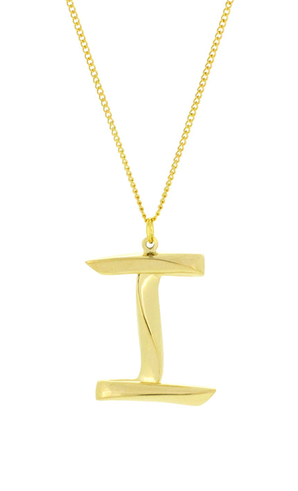 Alphabet I Gold - Ketting - ellemilla