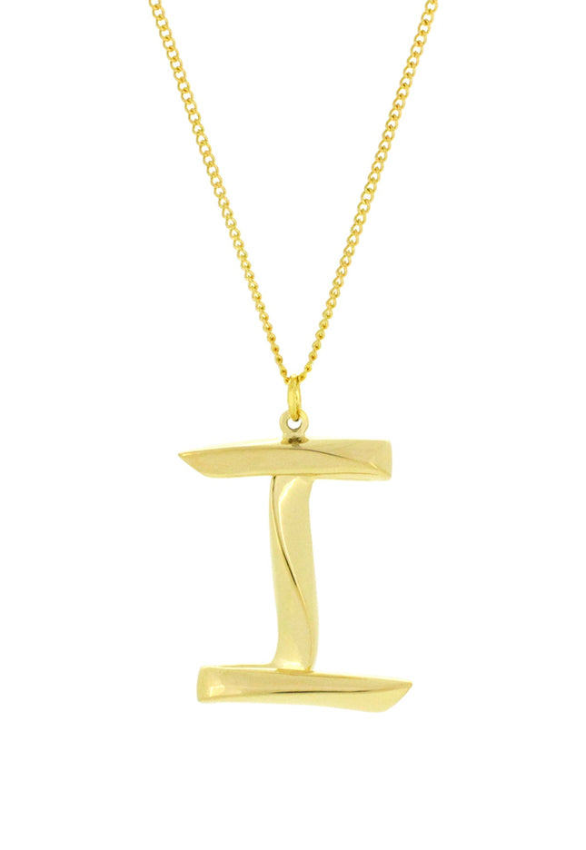 Alphabet I Gold - Ketting - ellemilla