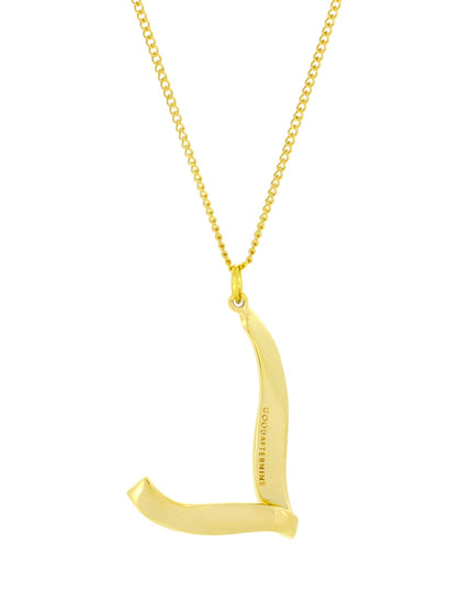 Alphabet L Gold - Ketting - ellemilla