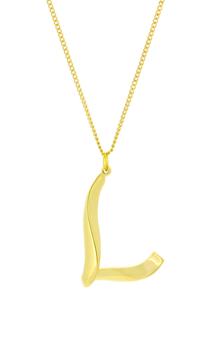 Alphabet L Gold - Ketting - ellemilla