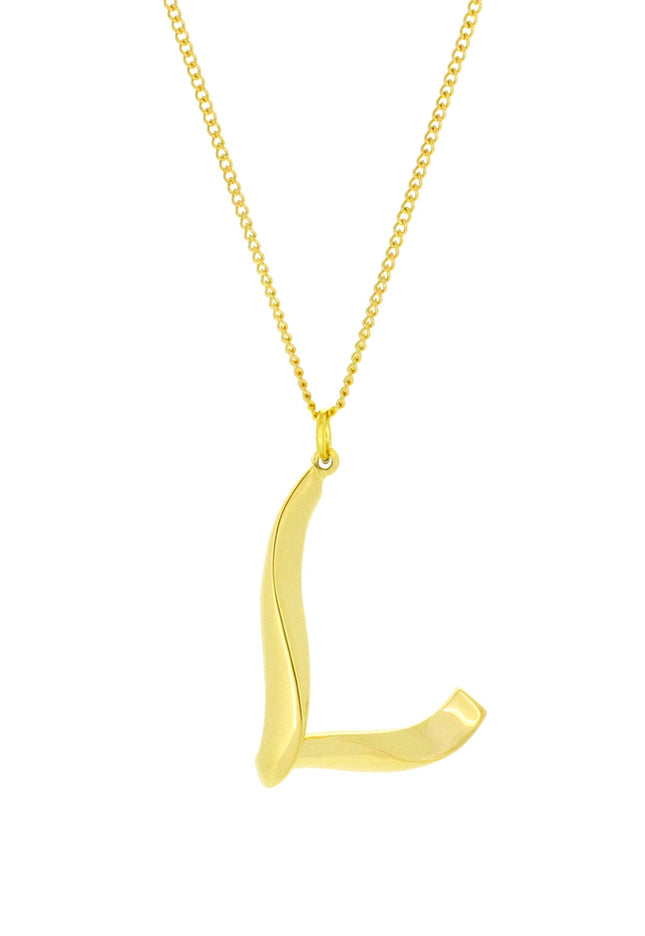 Alphabet L Gold - Ketting - ellemilla