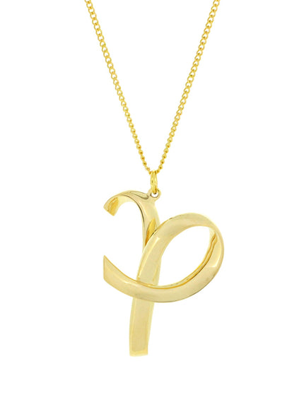 Alphabet P Gold - Ketting - ellemilla