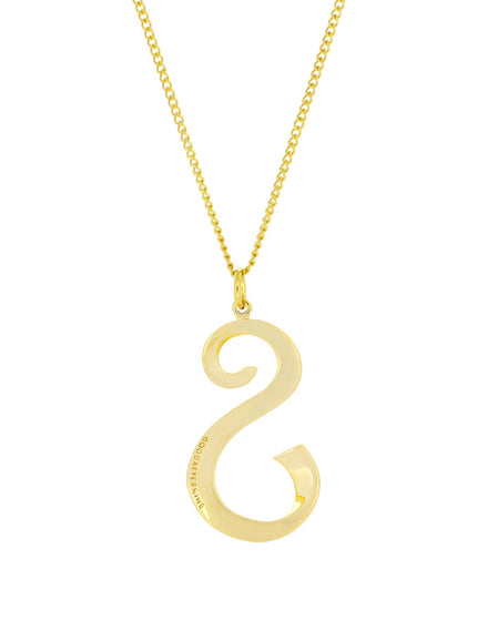 Alphabet S Gold - Ketting - ellemilla