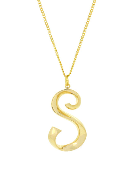 Alphabet S Gold - Ketting - ellemilla
