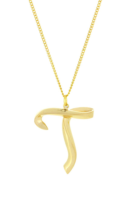 Alphabet T Gold - Ketting - ellemilla