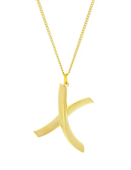 Alphabet X Gold - Ketting - ellemilla