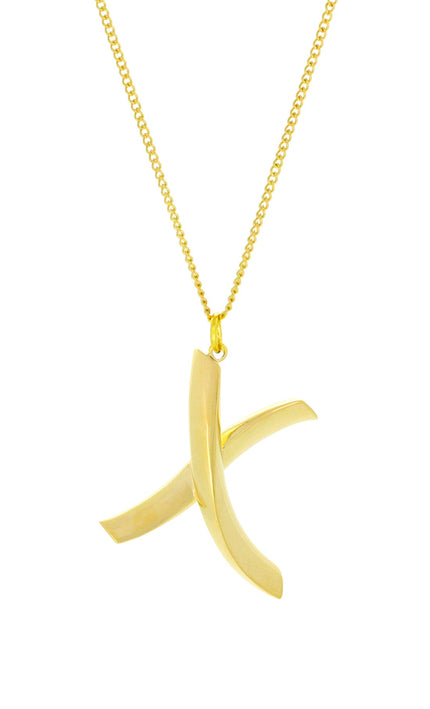 Alphabet X Gold - Ketting - ellemilla