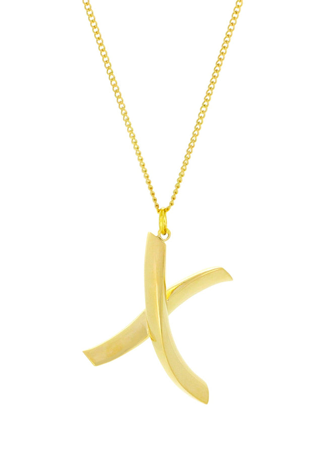 Alphabet X Gold - Ketting - ellemilla
