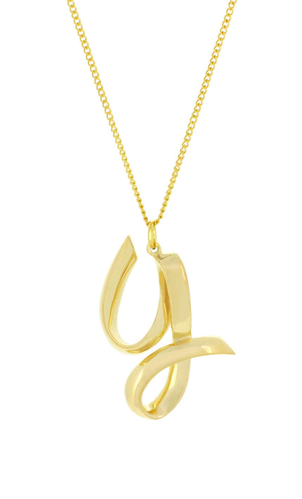 Alphabet Y Gold - Ketting - ellemilla