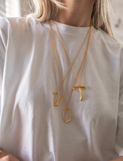 Alphabet Z Gold - Ketting - ellemilla