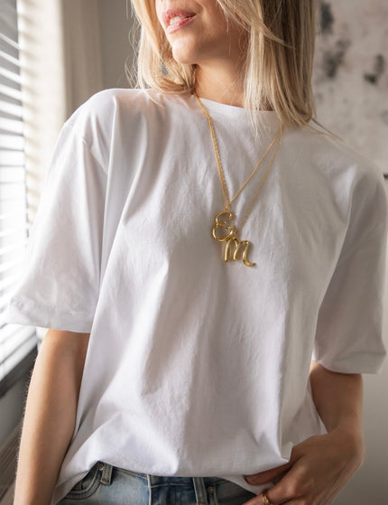 Alphabet Z Gold - Ketting - ellemilla