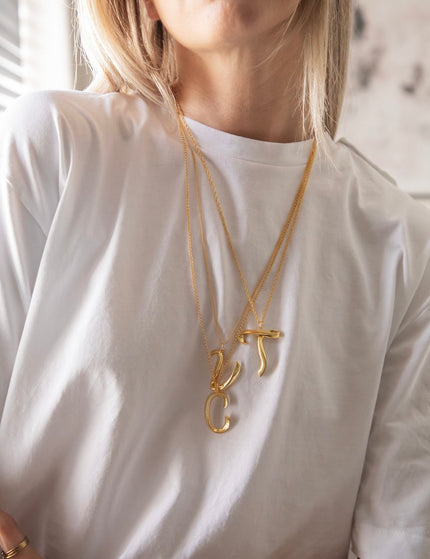 Alphabet Z Gold - Ketting - ellemilla