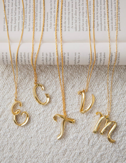 Alphabet Z Gold - Ketting - ellemilla
