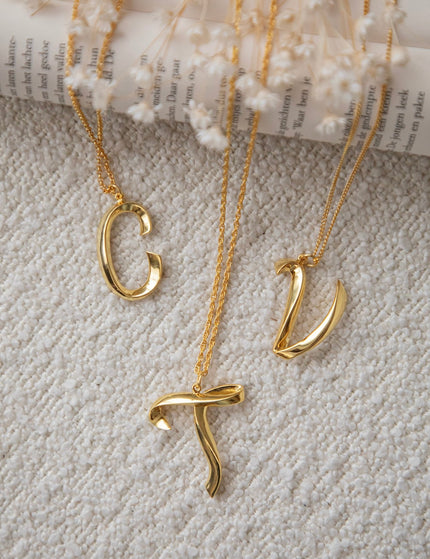 Alphabet Z Gold - Ketting - ellemilla