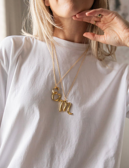 Alphabet Z Gold - Ketting - ellemilla