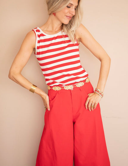 Baggy Barrel Red - Broek - ellemilla