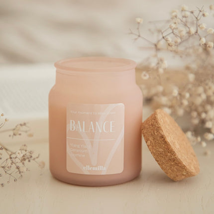 Balance Pink - Geurkaars - ellemilla