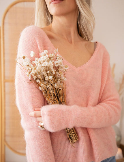 Basic Barbara Girly Pink - Trui - ellemilla