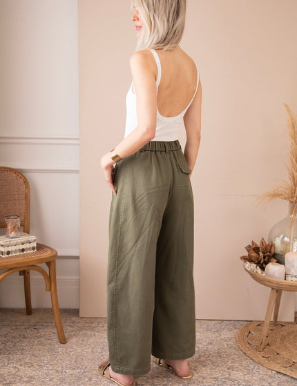 Basic Barrel Kaki - Jeans - ellemilla