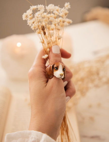 Beagle Brown - Ring - ellemilla