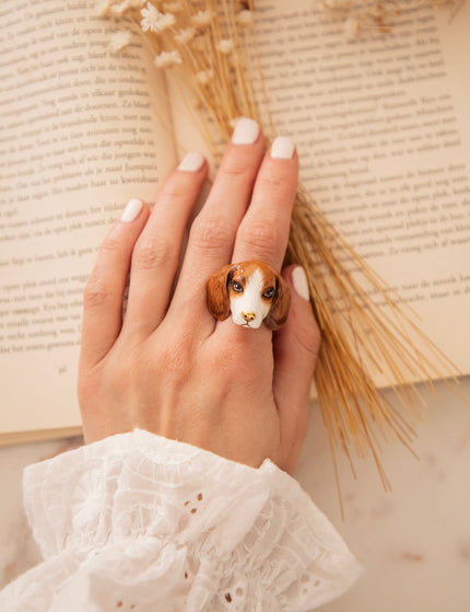 Beagle Brown - Ring - ellemilla