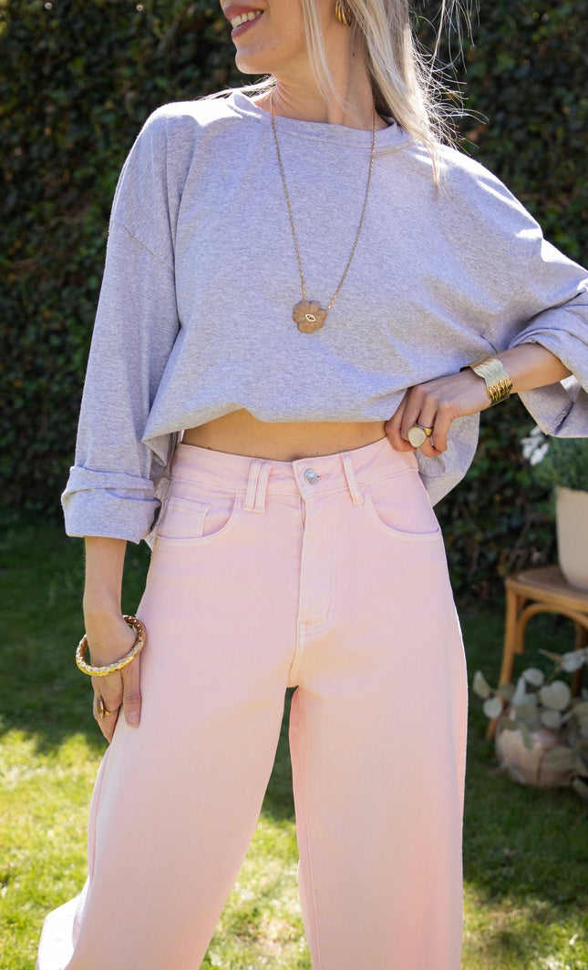 Bella Balloon Sweet Pink - Jeans - ellemilla