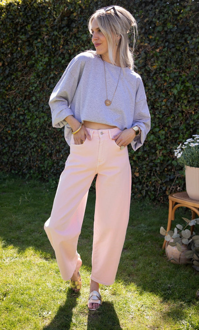 Bella Balloon Sweet Pink - Jeans - ellemilla