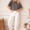 Bella Balloon White - Jeans - ellemilla