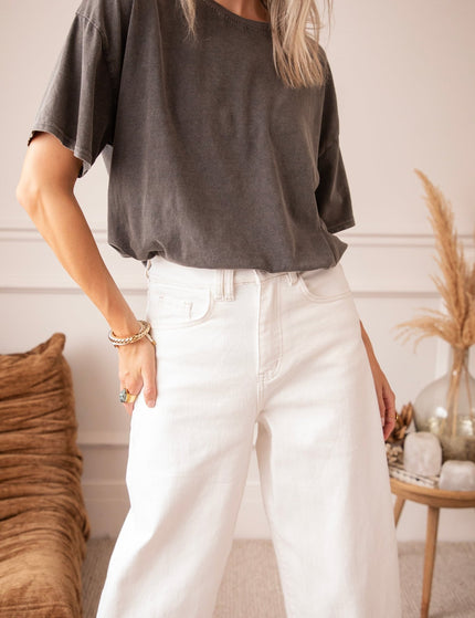 Bella Balloon White - Jeans - ellemilla