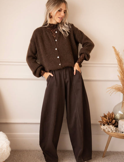 Belle Axelle Cacao - Vest - ellemilla