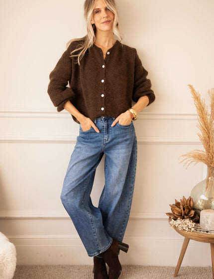 Belle Axelle Cacao - Vest - ellemilla
