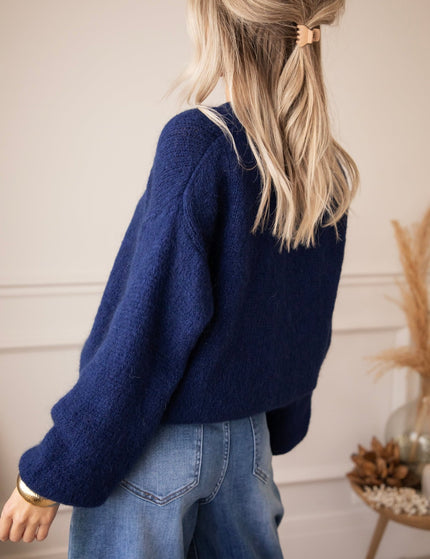 Belle Axelle Navy - Vest - ellemilla