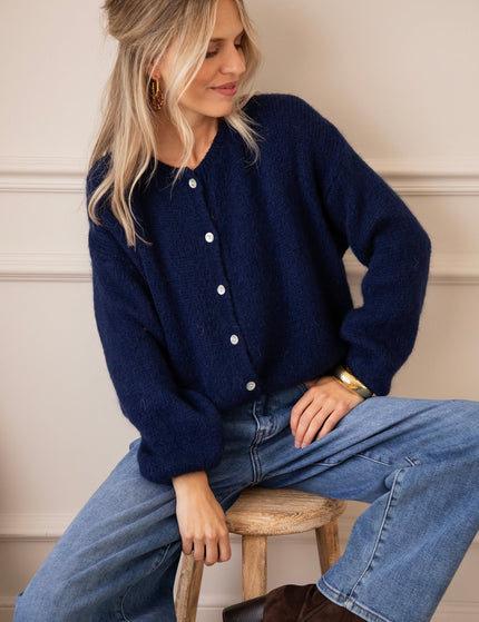 Belle Axelle Navy - Vest - ellemilla