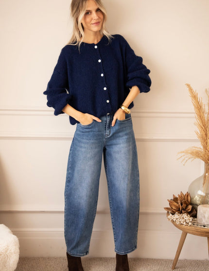 Belle Axelle Navy - Vest - ellemilla