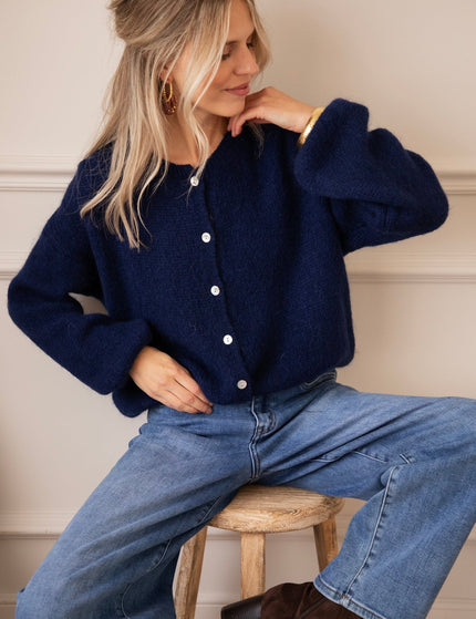 Belle Axelle Navy - Vest - ellemilla