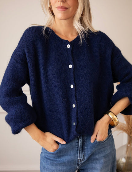 Belle Axelle Navy - Vest - ellemilla