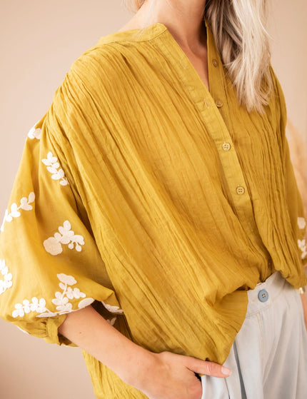 Bloomery Green - Blouse - ellemilla